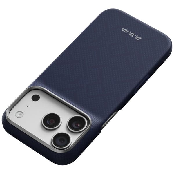 PITAKA Mobilskal För iPhone 18 Pro Max/17 Pro Max Magsafe Edge PTK Sapphire