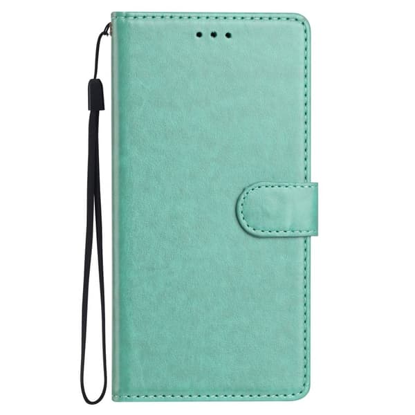 Samsung Galaxy S26 Plus Plånboksfodral Konstläder Ställfunktion - Grön