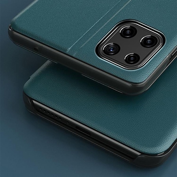 Eco Leather View -kotelo Galaxy A22 - Sininen Blue