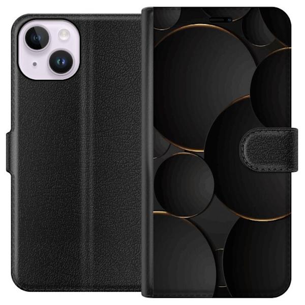 Plånboksfodral till Apple iPhone 15 med Lyxig Cirklar