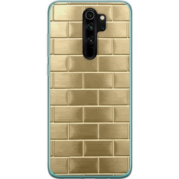 Mobilcover til Xiaomi Redmi Note 8 Pro med Gyldne Mursten