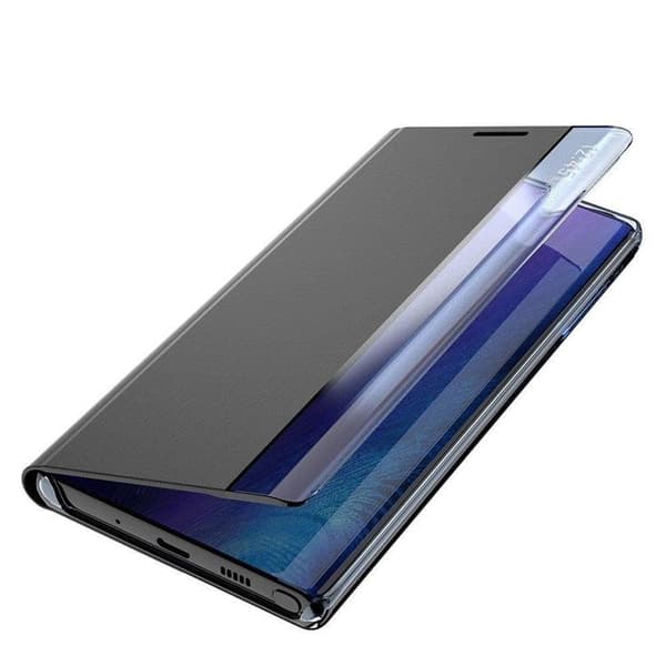 Galaxy A73 Fodral Sleep Flip - Svart Svart