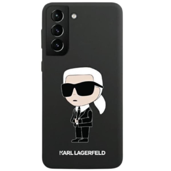 Karl Lagerfeld Galaxy S23 Skal Silicone Ikonik - Svart