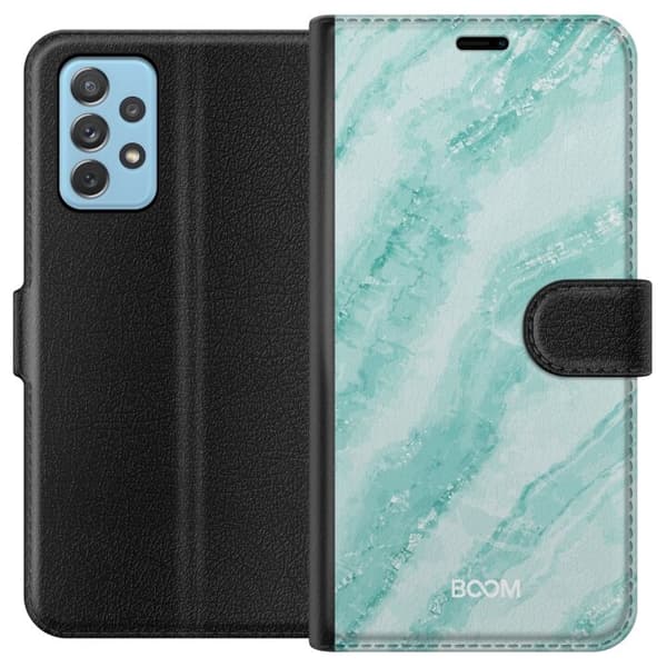 Plånboksfodral till Samsung Galaxy A72 5G med Mint Marble