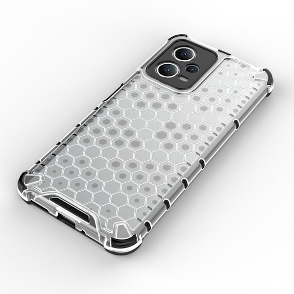 Redmi Note 12/Poco X5 5g Mobilskal Honeycomb - Svart