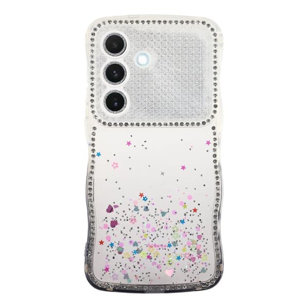 Mobilskal för Samsung Galaxy S26 Plus Glitter TPU - Gradient Svart