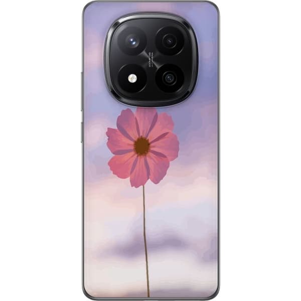 Mobilskal till Xiaomi Redmi Note 14 Pro+ med Rosa blomma