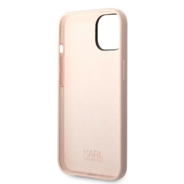 Karl Lagerfeld iPhone 14 Mobilskal Silicone Choupette - Rosa