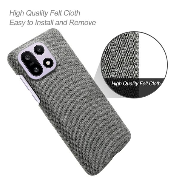Mobilskal till OnePlus 15 5G Cloth Texture Anti-Scratch - Grå Grå