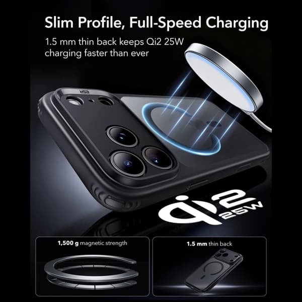 ESR Mobilskal För iPhone 17 Pro Max /18 Pro Max Magsafe Classic Hybrid