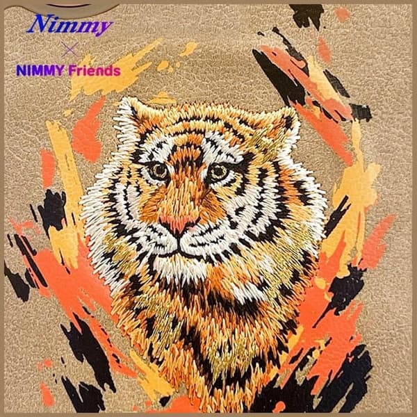 Nimmy Mobilskal till iPhone 16 MagSafe Tiger - Ljusbrun Brun