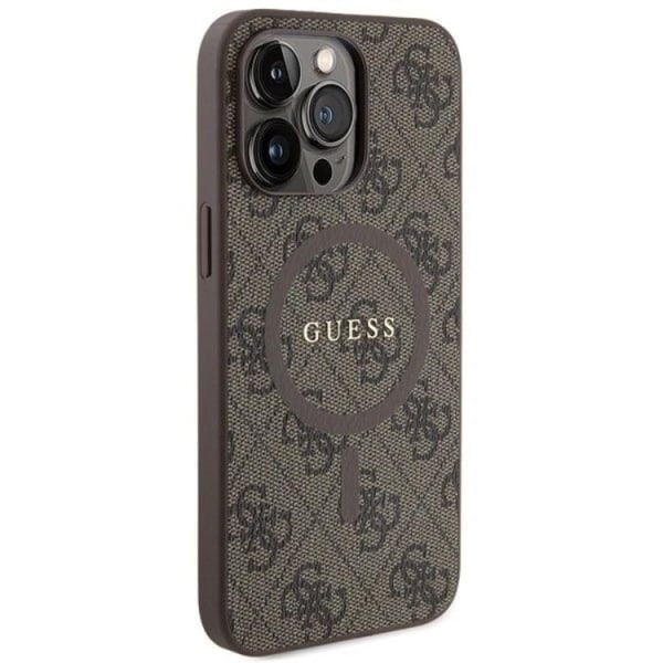 Guess iPhone 15 Pro -puhelinkuori Magsafe 4G Classic Logo