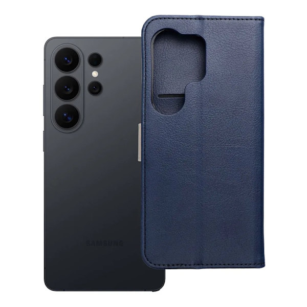 Plånboksfodral För Galaxy S26 Plus Split - Marinblå/Cream Blå