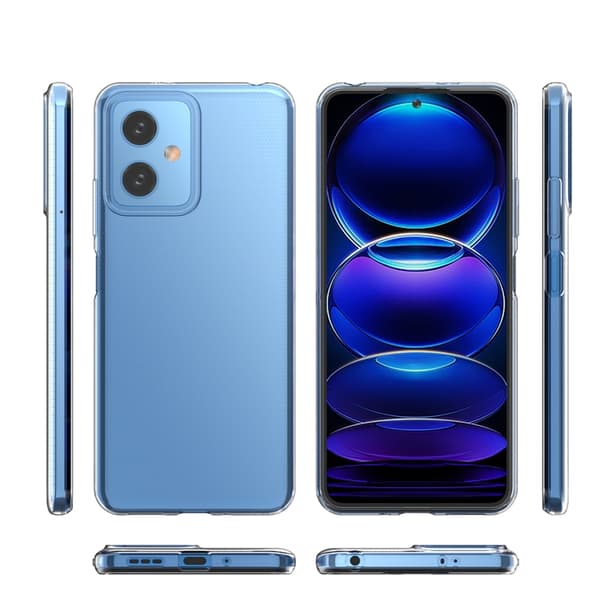 Mobilskal till Xiaomi Poco X5 5G/Redmi Note 12 5G Ultra Clear 0.5mm Transparent