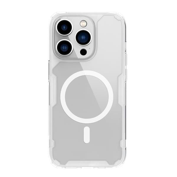 Nillkin Mobilskal till iPhone 15 Pro Max Magsafe Nature Pro Armored Vit