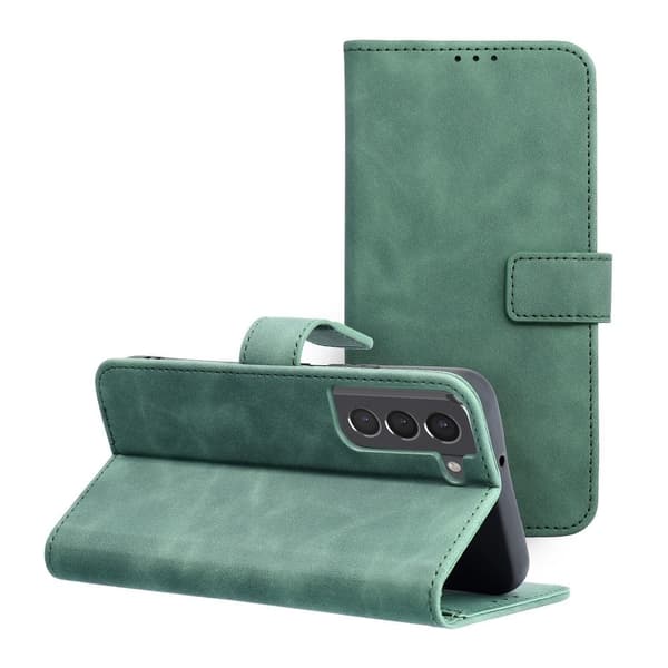 Forcell Galaxy S22 Etui Tender - Grøn Grön