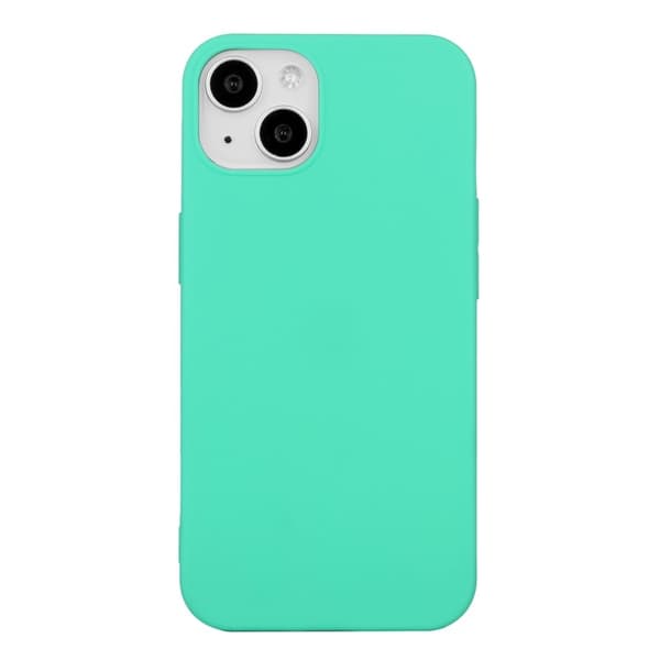 iPhone 15 Plus Mobilskal TPU Matte Slim-Fit - Cyan Grön