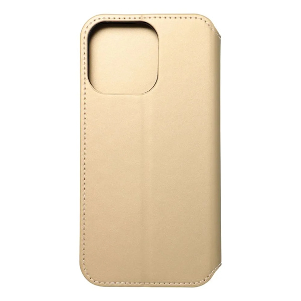 iPhone 15 Pro Max Plånboksfodral Dual Pocket - Guld