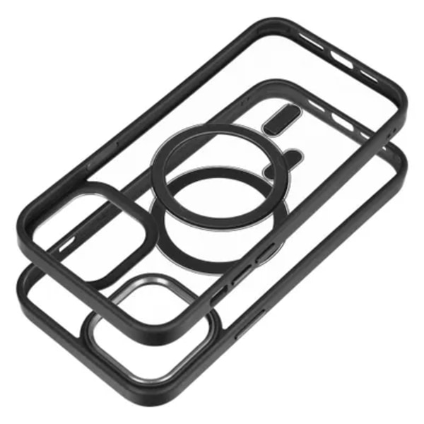iPhone 12 Pro Max Mobilskal Magsafe Color Edge - Svart Svart