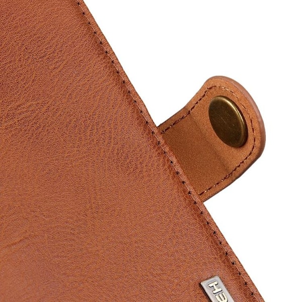 KHAZNEH Magnetic Plånboksfodral Galaxy A33 5G - Brun
