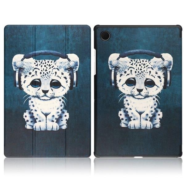 Tech-Protect Smartcase Fodral Galaxy Tab A8 10.5 X200/X205 Sad Cat