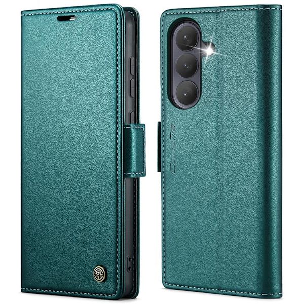 CASEME Galaxy S26 Plånboksfodral RFID Blocking Grön