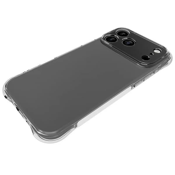 [100-Pack] Mobilskal till iPhone 17 Pro TPU Non-Slip - Transparent
