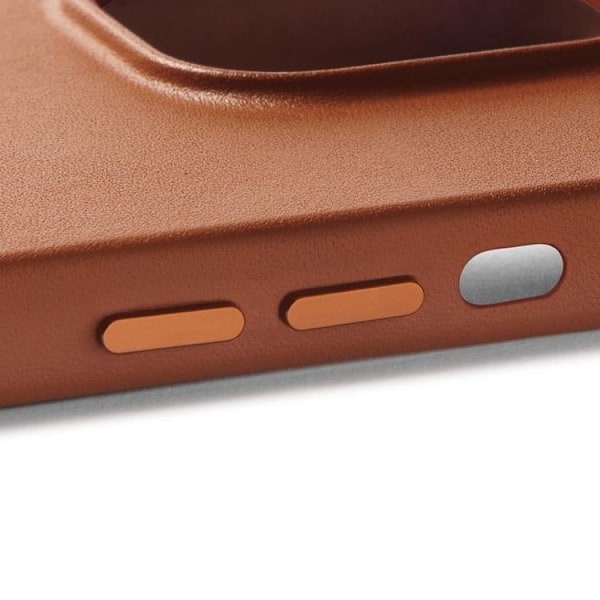 Mujjo iPhone 14 Pro Max Skal Magsafe Full Läder - Tan