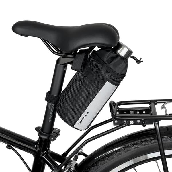 Wozinsky Termisk Cykel Vandflaske/ Flaskeholder - Sort Svart