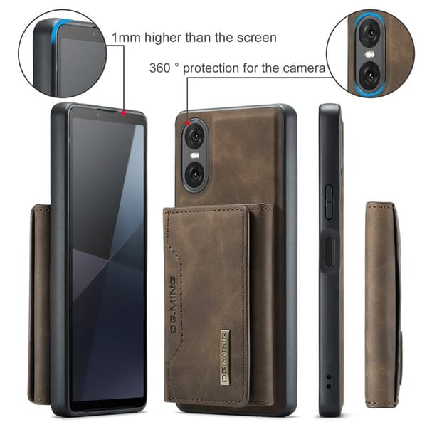 DG.MING M2 Series Mobilskal till Sony Xperia 10 VI Brun
