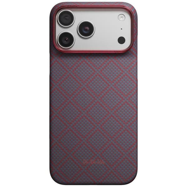 PITAKA Mobilskal För iPhone 18 Pro Max/17 Pro Max Magsafe Edge Argyle