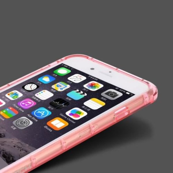 ROCK Fence Series -kotelo iPhone 6 / 6S:lle - vaaleanpunainen Pink