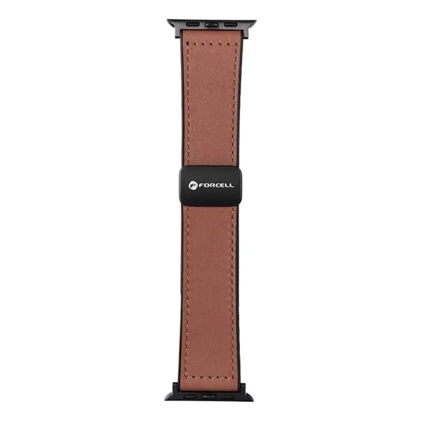 Forcell Apple Watch (42/44/45/49) Armbånd FA21 - Sort Svart