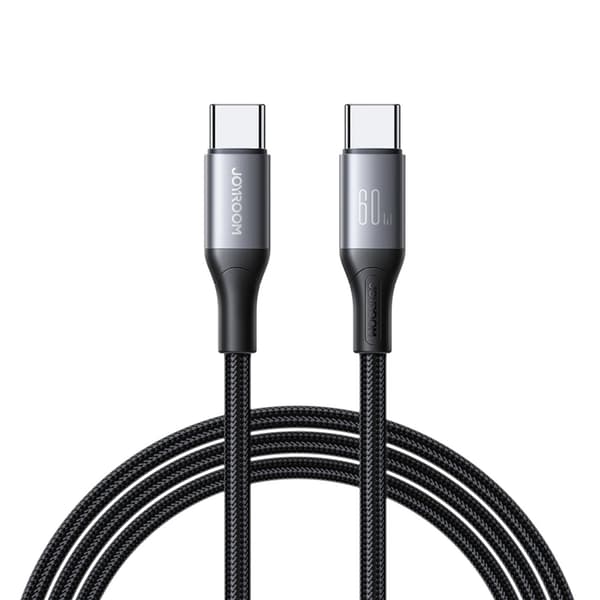 Joyroom USB-C - USB-C kabel 60W 2m S-A28 - Svart Svart