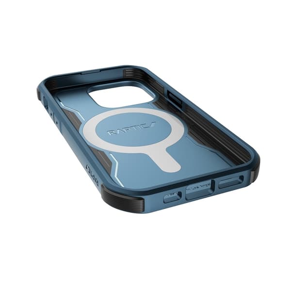 Raptic iPhone 14 Pro Skal MagSafe Fort Armored - Blå Blå