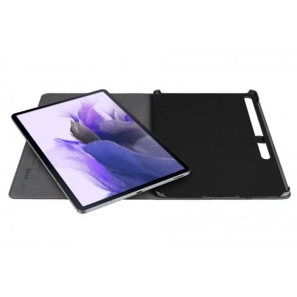 Gecko Folio Fodral Galaxy Tab S7/Tab S8 - Svart Svart