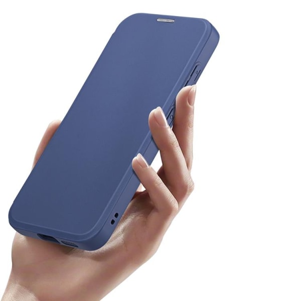 Dux Ducis Galaxy S24 lompakkokotelo Magsfae Skin X Pro - sininen