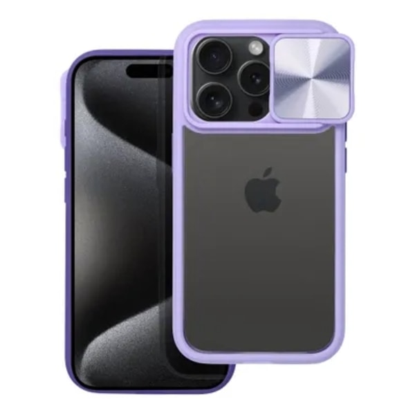 iPhone 14 -mobiilisuojan liukusäädin - violetti