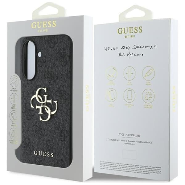 Guess telefontaske til Galaxy A36 Big 4G Logo Classic Logo - Sort Svart