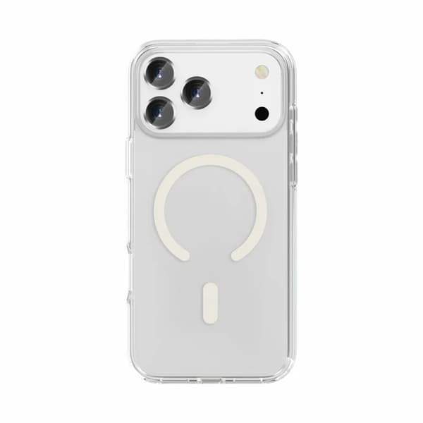 BOOM telefontaske til iPhone 17 Pro Max Magsafe PC + TPU - Gennemsigtig Transparent