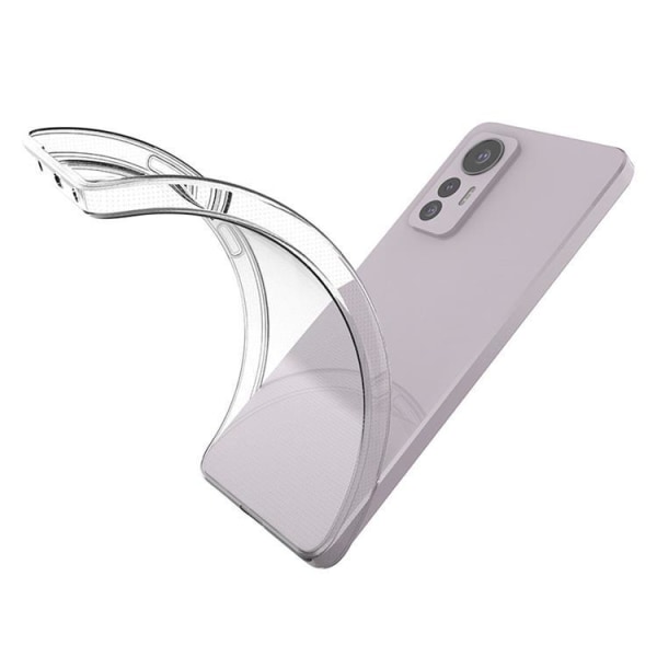Xiaomi 12 Lite Shell Ultra Clear ohut kansi - läpinäkyvä