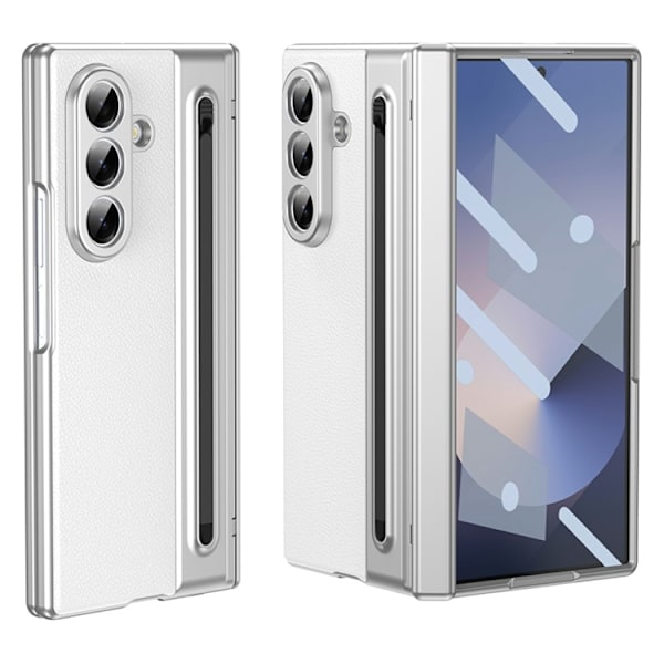 Mobilskal till Galaxy Z Fold7 Matte Electroplated - Vit Vit
