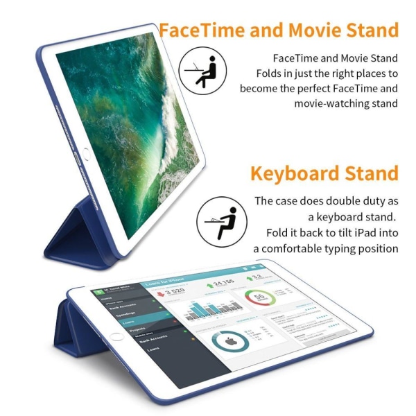 Tech-Protect Smart iPad Air 2 Navy Blue