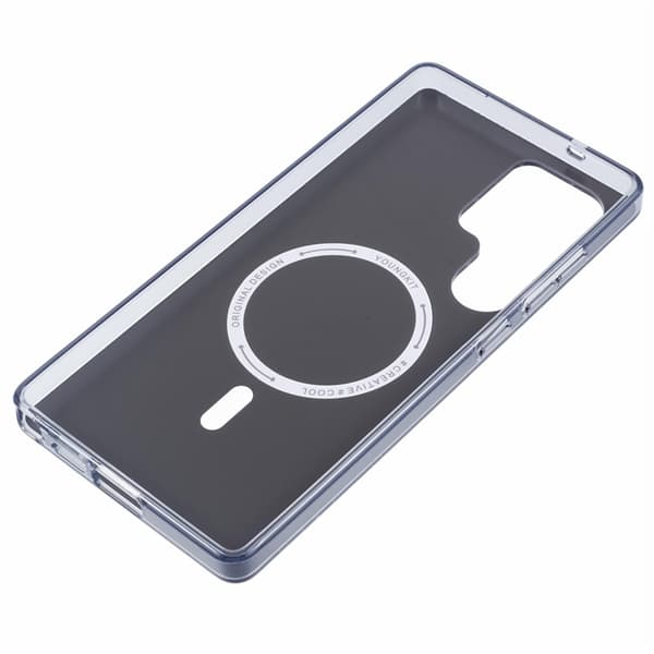 YOUNGKIT Mobilskal till Galaxy S25 Ultra MagSafe IMD Circuit - Grå Grå