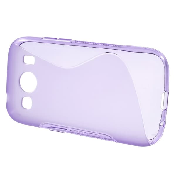 Flexicase Cover til Samsung Galaxy Ace 4 (G357) - Lilla Lila