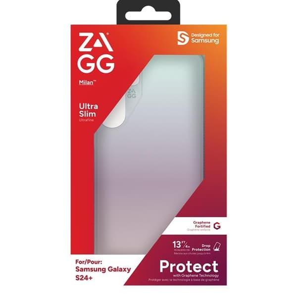 ZAGG Mobilskal till Galaxy S24 Plus Milan - Grön/ Iridescent Grön