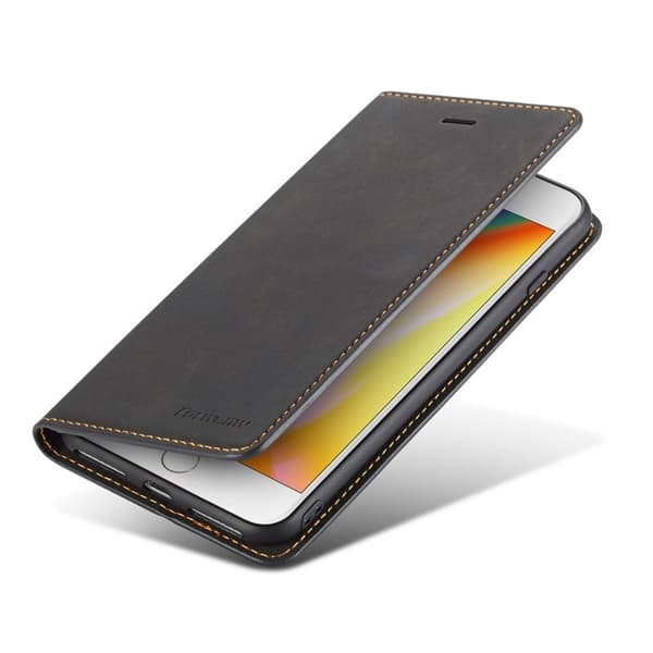 FORWENW Fantasy Series iPhone 8 Plus Plånboksfodral Konstläder - Svart
