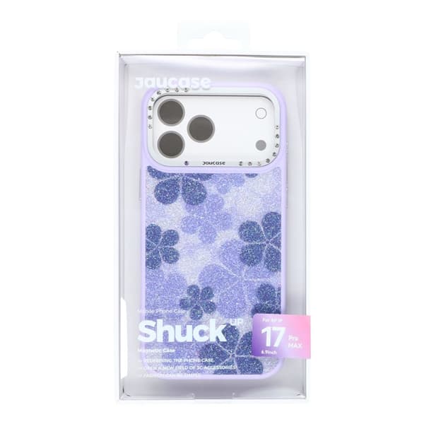 JAUCASE Mobilskal till iPhone 17 Pro MagSafe Flower - Lila Lila