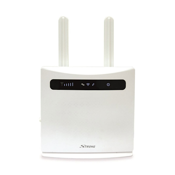 Strong 4G LTE Mobil Router 300 Mbit/s (DualSim) - Vit Vit