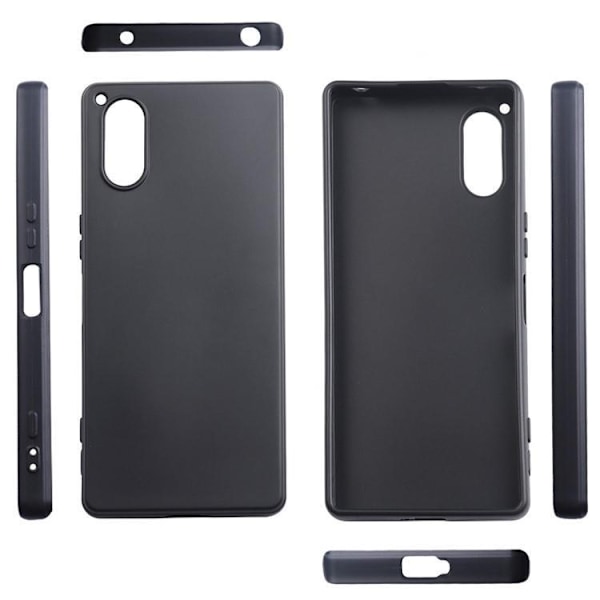 Sony Xperia 5 V Mobilskal Anti-Scratch TPU - Svart